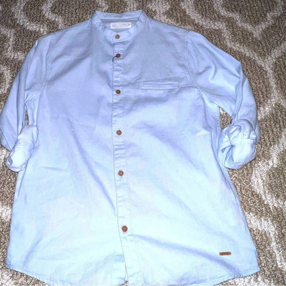 Zara kids button down shirt